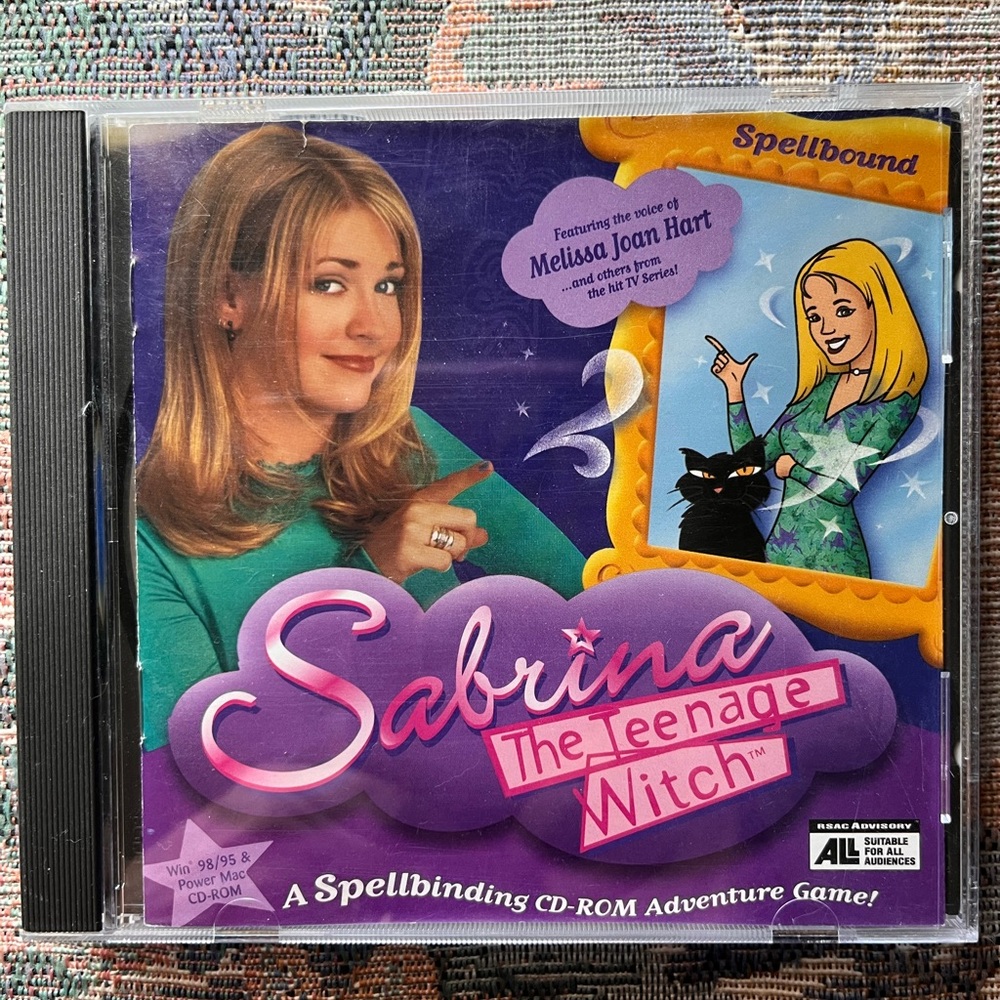 Sabrina The Teenage Witch Spellbound PC, 1998 Win95/98 MAC CD-ROM